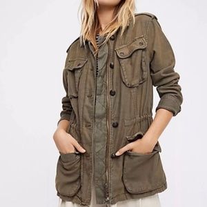 Free People Cargo Jacket